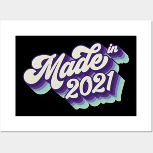 Made in 2021 Posters and Art